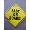 Schild Baby on Board