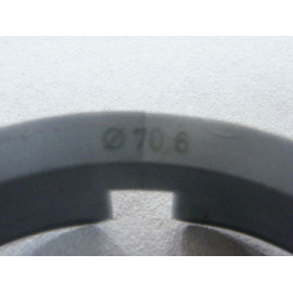 Zentrierring für Alufelgen 71,6 auf 70,6 mm