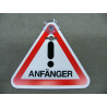 Anfängerschild mit Saugnapf